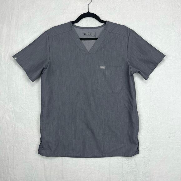 Figs Scrub Set Graphite Gray Mens Small 
Chisec Top Pants‎ Slim Style# M2OSW2016 - Picture 4 of 16